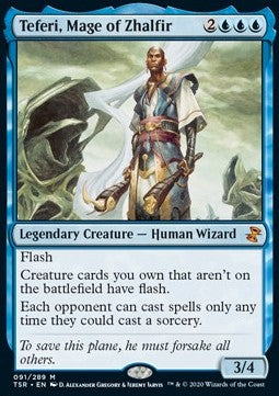 Teferi, Mage of Zhalfir⁣ - Time Spiral Remastered⁣ (Mythic)⁣ [91]