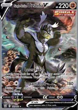 Single Strike Urshifu V⁣ - Battle Styles⁣ (Ultra Rare)⁣ [151]