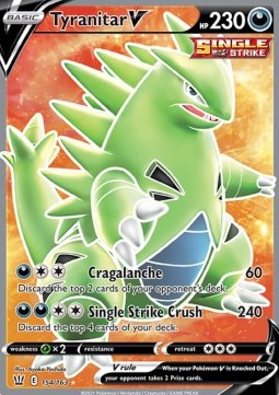 Tyranitar V⁣ - Battle Styles⁣ (Ultra Rare)⁣ [154]