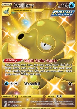 Octillery⁣ - Battle Styles⁣ (Secret Rare)⁣ [178]