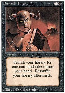 Demonic Tutor⁣ - Revised⁣ (Uncommon)