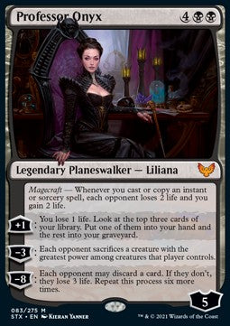 Professor Onyx⁣ - Strixhaven: School of Mages⁣ (Mythic)⁣ [83]