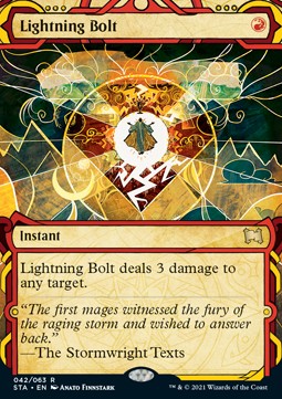 Lightning Bolt (V.1)⁣ - Mystical Archive⁣ (Rare)⁣ [42]