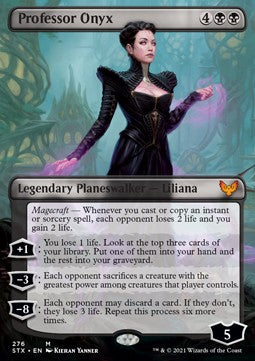 Professor Onyx⁣ - Strixhaven: School of Mages: Extras⁣ (Mythic)⁣ [276]