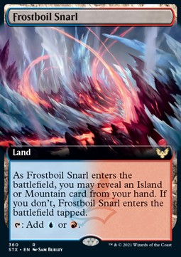 Frostboil Snarl⁣ - Strixhaven: School of Mages: Extras⁣ (Rare)⁣ [360]