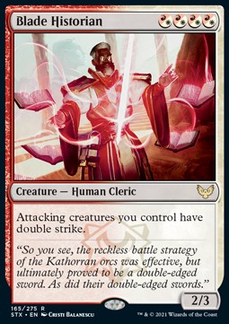 Blade Historian - Strixhaven: School of Mages (Rare) [STX-165]