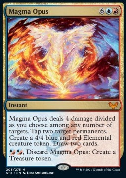 Magma Opus⁣ - Strixhaven: School of Mages⁣ (Mythic)⁣ [203]
