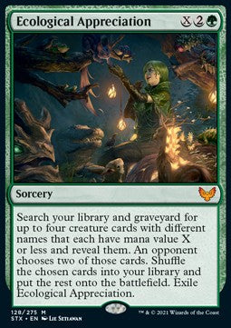 Ecological Appreciation⁣ - Strixhaven: School of Mages⁣ (Mythic)⁣ [128]
