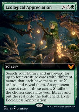 Ecological Appreciation⁣ - Strixhaven: School of Mages: Extras⁣ (Mythic)⁣ [317]