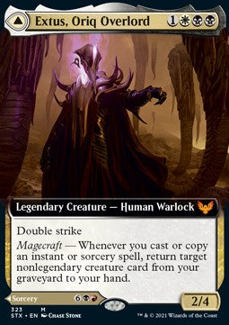 Extus, Oriq Overlord // Awaken the Blood Avatar⁣ - Strixhaven: School of Mages: Extras⁣ (Mythic)⁣ [323]