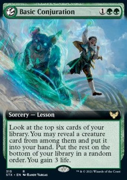 Basic Conjuration⁣ - Strixhaven: School of Mages: Extras⁣ (Rare)⁣ [315]