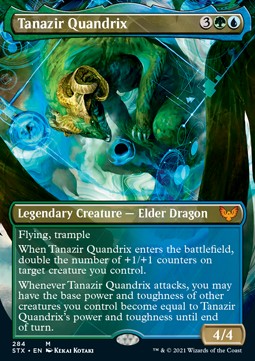 Tanazir Quandrix⁣ - Strixhaven: School of Mages: Extras⁣ (Mythic)⁣ [284]