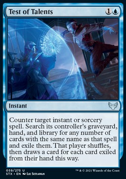 Test of Talents⁣ - Strixhaven: School of Mages⁣ (Uncommon)⁣ [59]