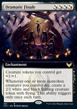 Dramatic Finale⁣ - Strixhaven: School of Mages: Extras⁣ (Rare)⁣ [341]