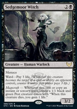 Sedgemoor Witch⁣ - Strixhaven: School of Mages⁣ (Rare)⁣ [86]