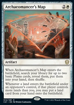 Archaeomancer's Map⁣ - Commander: Strixhaven⁣ (Rare)⁣ [12]