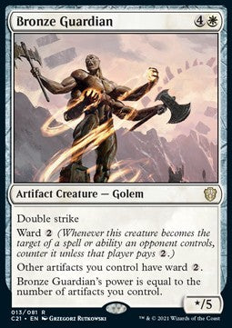 Bronze Guardian⁣ - Commander: Strixhaven⁣ (Rare)⁣ [13]
