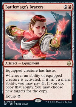 Battlemage's Bracers⁣ - Commander: Strixhaven⁣ (Rare)⁣ [48]