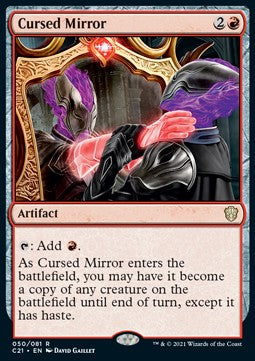 Cursed Mirror⁣ - Commander: Strixhaven⁣ (Rare)⁣ [50]