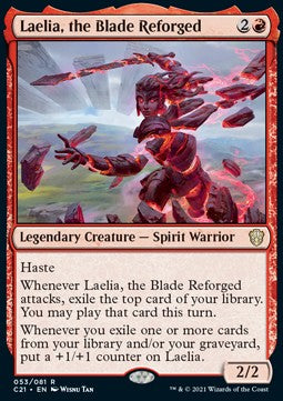 Laelia, the Blade Reforged⁣ - Commander: Strixhaven⁣ (Rare)⁣ [53]