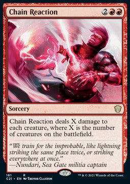 Chain Reaction - Commander: Strixhaven (Rare) [C21-161]