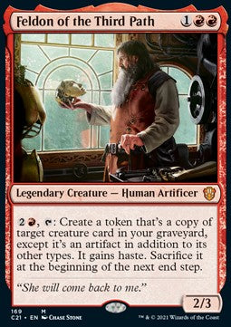 Feldon of the Third Path⁣ - Commander: Strixhaven⁣ (Mythic)⁣ [169]