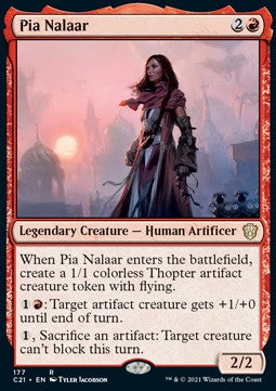 Pia Nalaar⁣ - Commander: Strixhaven⁣ (Rare)⁣ [177]