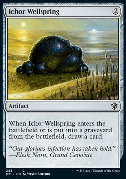 Ichor Wellspring⁣ - Commander: Strixhaven⁣ (Common)⁣ [245]