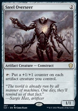 Steel Overseer⁣ - Commander: Strixhaven⁣ (Rare)⁣ [267]