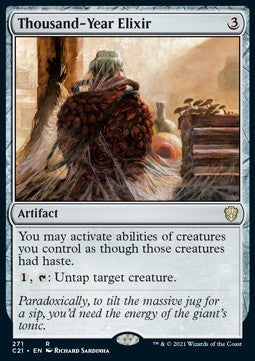 Thousand-Year Elixir⁣ - Commander: Strixhaven⁣ (Rare)⁣ [271]