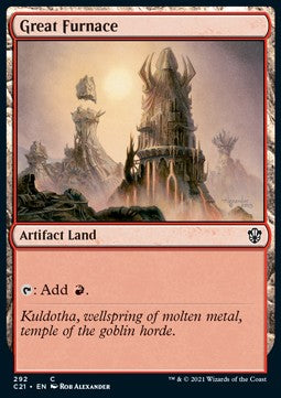 Great Furnace⁣ - Commander: Strixhaven⁣ (Common)⁣ [292]