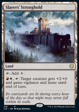 Slayers' Stronghold⁣ - Commander: Strixhaven⁣ (Rare)⁣ [318]