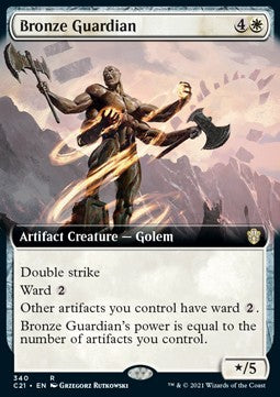 Bronze Guardian⁣ - Commander: Strixhaven: Extras⁣ (Rare)⁣ [340]