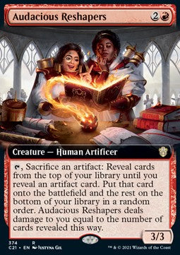 Audacious Reshapers⁣ - Commander: Strixhaven: Extras⁣ (Rare)⁣ [374]