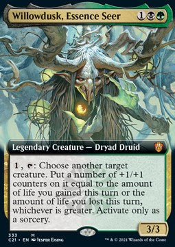 Willowdusk, Essence Seer (V.1)⁣ - Commander: Strixhaven: Extras⁣ (Mythic)⁣ [333]