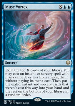 Muse Vortex⁣ - Commander: Strixhaven⁣ (Rare)⁣ [28]