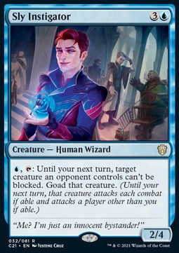 Sly Instigator⁣ - Commander: Strixhaven⁣ (Rare)⁣ [32]