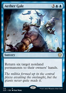 Aether Gale⁣ - Commander: Strixhaven⁣ (Rare)⁣ [113]