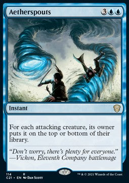 Aetherspouts⁣ - Commander: Strixhaven⁣ (Rare)⁣ [114]