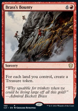 Brass's Bounty⁣ - Commander: Strixhaven⁣ (Rare)⁣ [160]