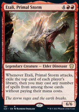 Etali, Primal Storm⁣ - Commander: Strixhaven⁣ (Rare)⁣ [167]
