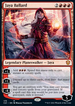 Jaya Ballard⁣ - Commander: Strixhaven⁣ (Mythic)⁣ [175]