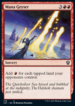 Mana Geyser⁣ - Commander: Strixhaven⁣ (Common)⁣ [176]