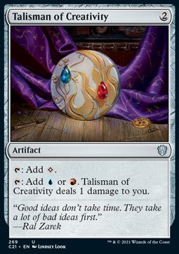 Talisman of Creativity - Commander: Strixhaven (Uncommon) [C21-269]