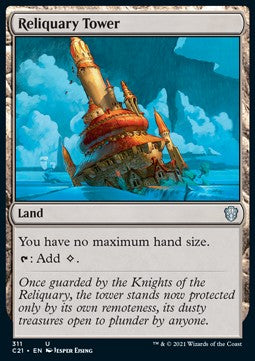 Reliquary Tower⁣ - Commander: Strixhaven⁣ (Uncommon)⁣ [311]