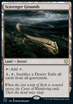 Scavenger Grounds⁣ - Commander: Strixhaven⁣ (Rare)⁣ [314]