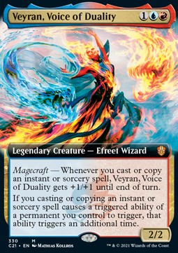 Veyran, Voice of Duality⁣ - Commander: Strixhaven: Extras⁣ (Mythic)⁣ [330]