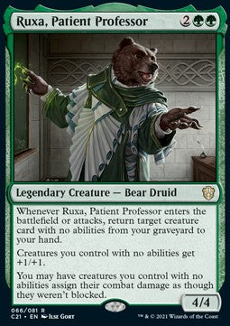 Ruxa, Patient Professor⁣ - Commander: Strixhaven⁣ (Rare)⁣ [66]
