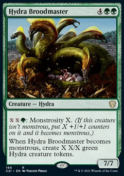 Hydra Broodmaster⁣ - Commander: Strixhaven⁣ (Rare)⁣ [194]
