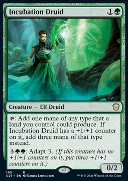 Incubation Druid⁣ - Commander: Strixhaven⁣ (Rare)⁣ [195]